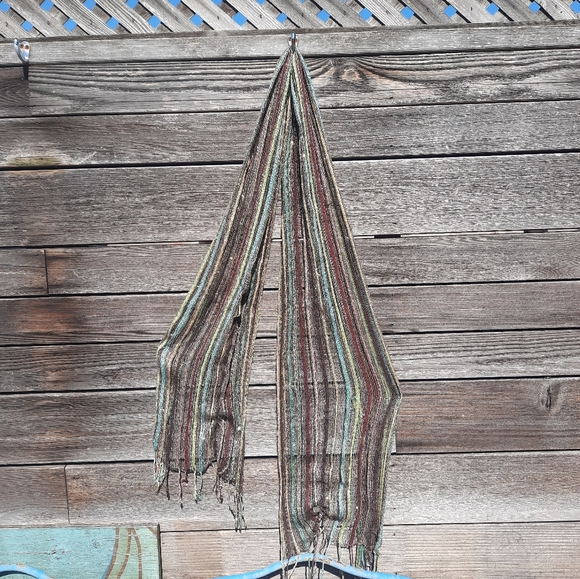 Striped Multicolor Scarf - Picture 1 of 1